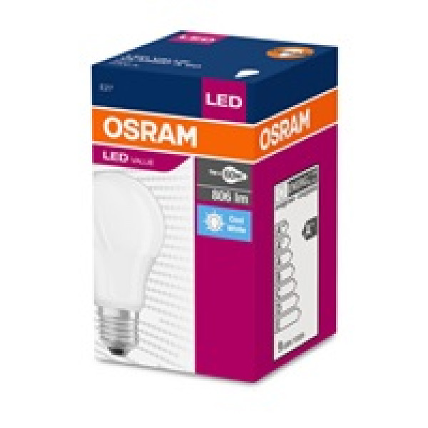 Osram LED VALUE CL A FR 60 8,5W/840 E27