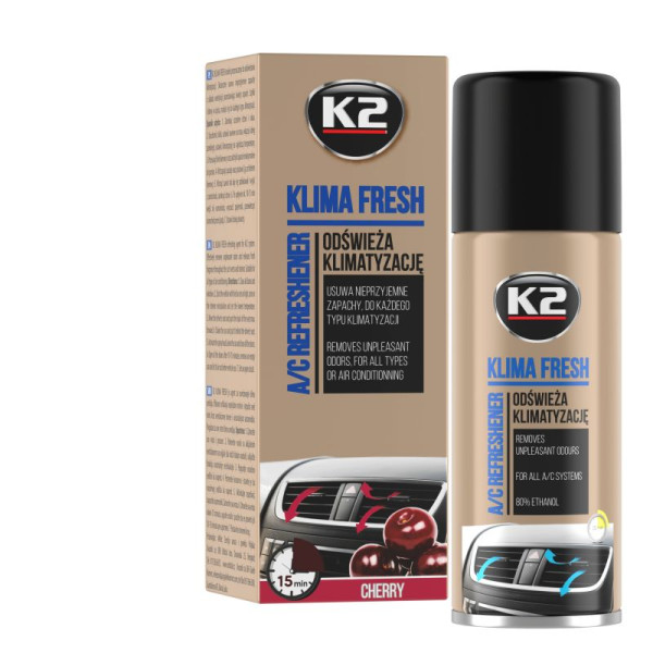 K2 Osvěžovač KLIMA FRESH 150 ml CHERRY