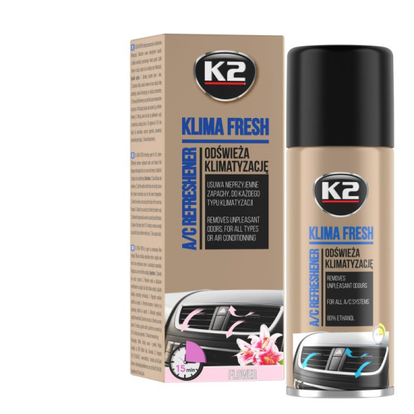 K2 Osvěžovač KLIMA FRESH 150 ml FLOWER