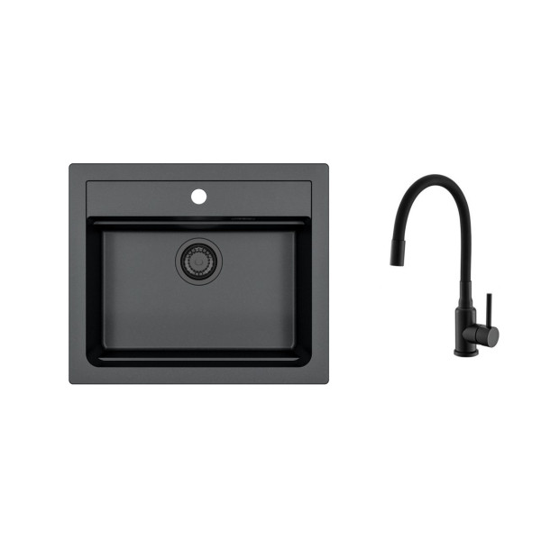 SET ALVEUS ATROX 30 / 91 BLACK ADDITION + BATERIE Minats 91 black MAT (záruka 5 let)