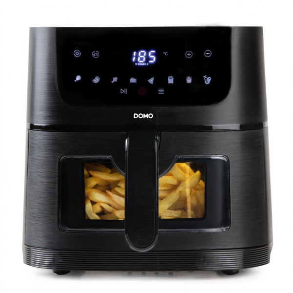 Horkovzdušná fritéza 4 l s průzorem - DOMO DO542FR, Objem: 4 l, Příkon: 1350 W