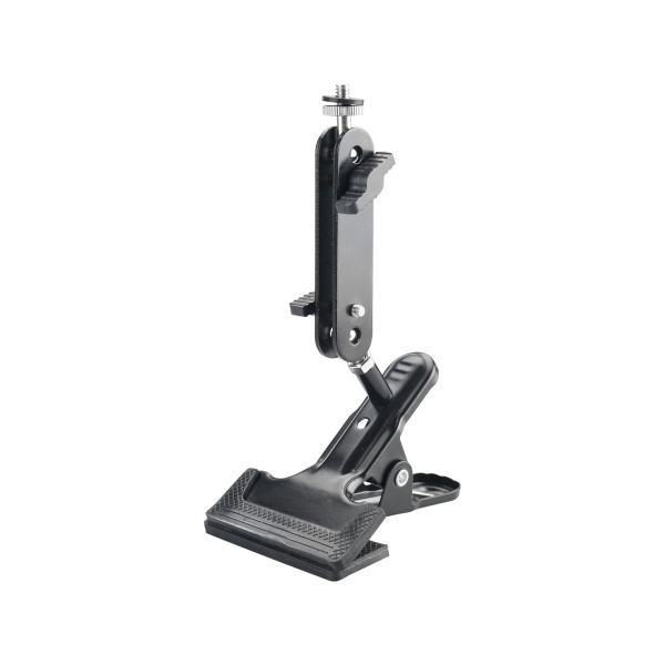 Držák-klip nastavitelný na laser/kameru, 1/4" šroub