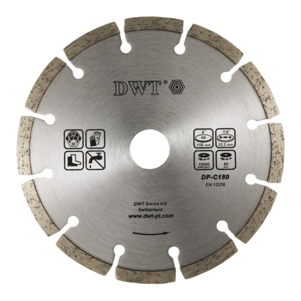 DWT diamantový segmentovaný kotouč 180 mm (abrazivní materiály)