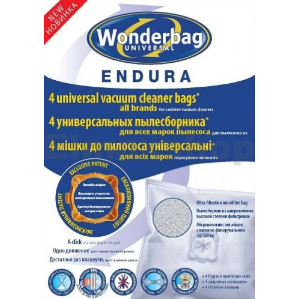 Náhradní sáčky do vysavače ROWENTA Wonderbag Endura WB484740 (4ks)