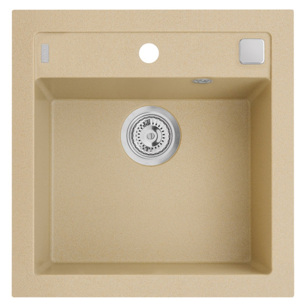FORMIC 20/55- béžová ( 520x510mm) + pop-up sifon F