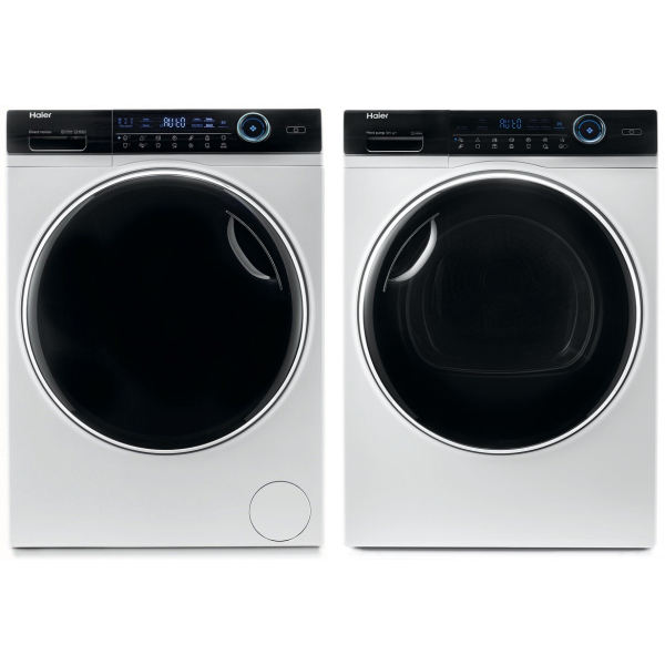 Set HAIER HW120-B14979-S + HD90-A3979-S + Záruka 5 let ZDARMA /12 let na MOTOR + Gel na rok praní ZDARMA