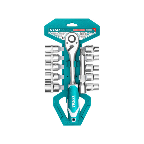 Hlavice nástrčné 1/2", sada 12ks, industrial, CrV