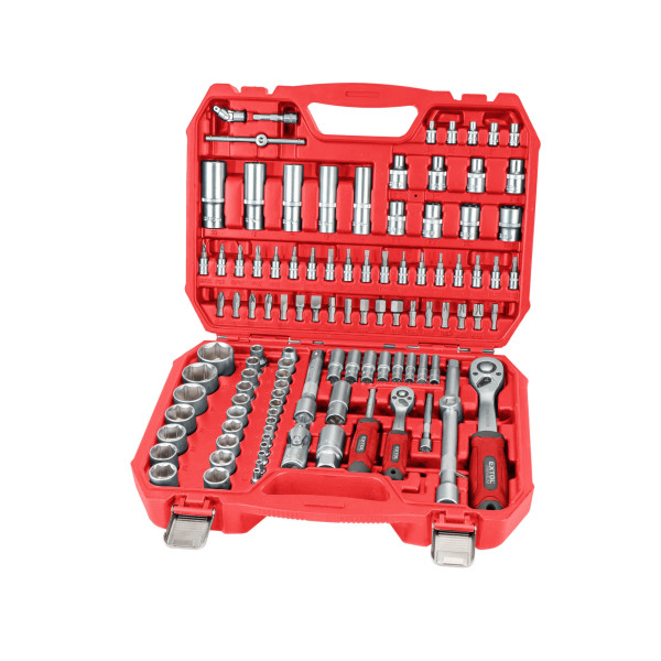 Hlavice nástrčné, sada 110ks, 1/4", 1/2"