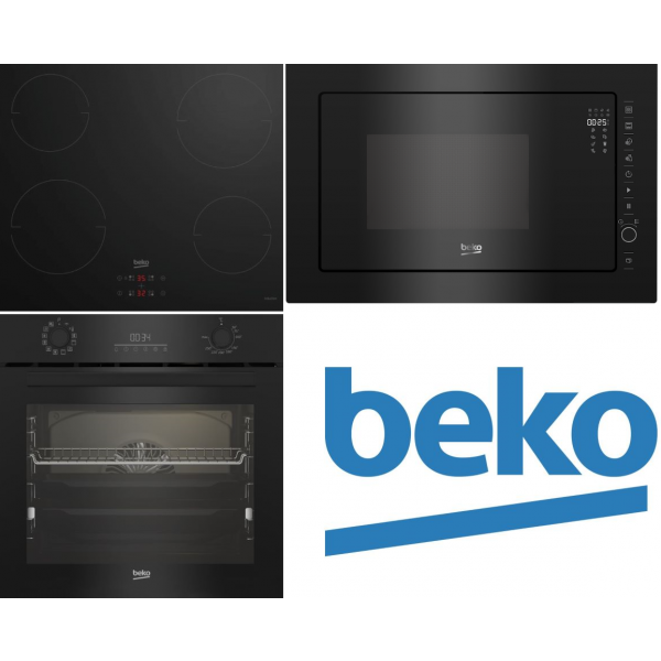Set Beko BBIR17300BCS + HII64401MT + BMGB25333BG 