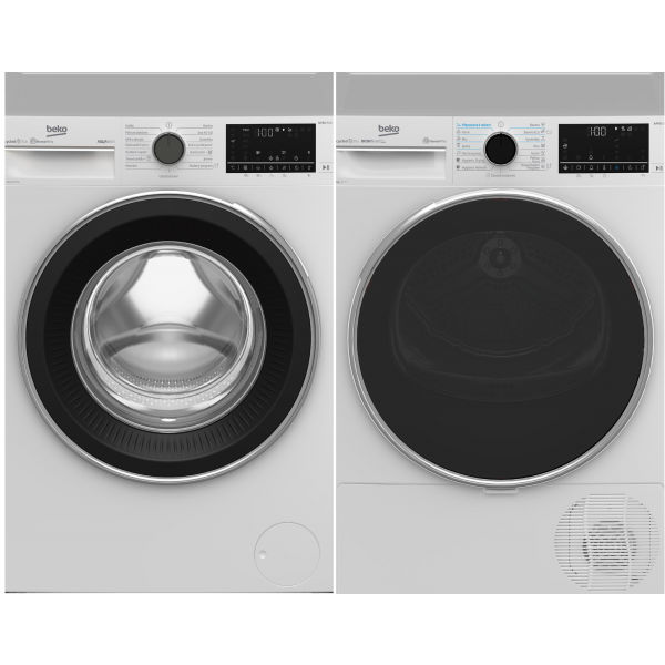 Set Beko B5WFT59418WCSHBC + B5T68243WCSHBC 