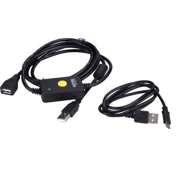 Kabel pro přenos dat k posuvkám 8825221, 8825224, USB-A(male) - USB micro(male), délka 2,8m