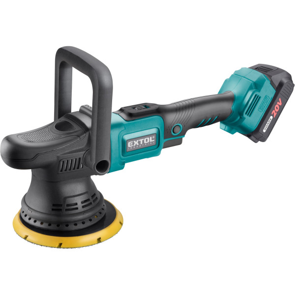 Leštička orbitální aku SHARE20V, 150mm, BRUSHLESS, 2Ah