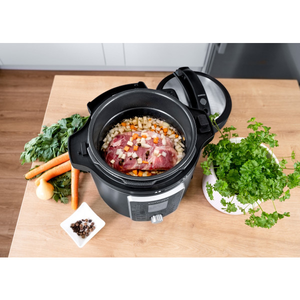 Multifunkční tlakový hrnec s Air Fry poklicí COOKERY CK8000