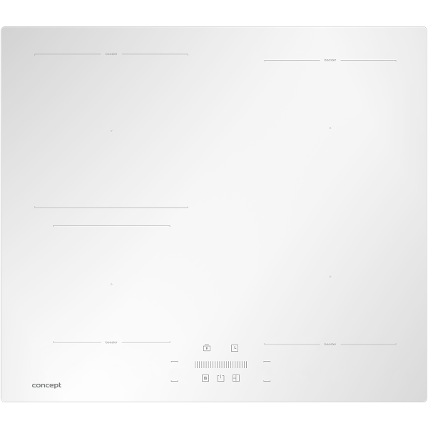 Indukční deska s flexi zónou (Bridge) WHITE IDV5160wh 