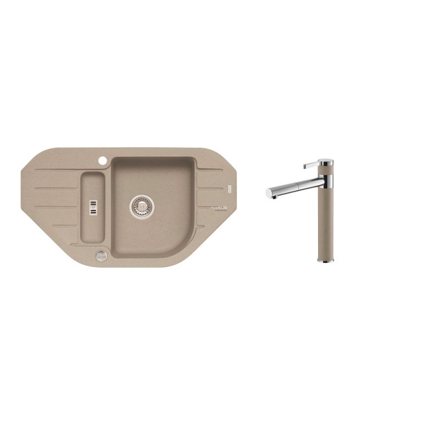SET ALVEUS NIAGARA 60/02 + BATERIE ZINA/02 PEBBLE