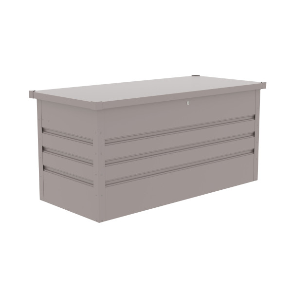 Zahradní box G21 Denver 400 L, šedý plechový