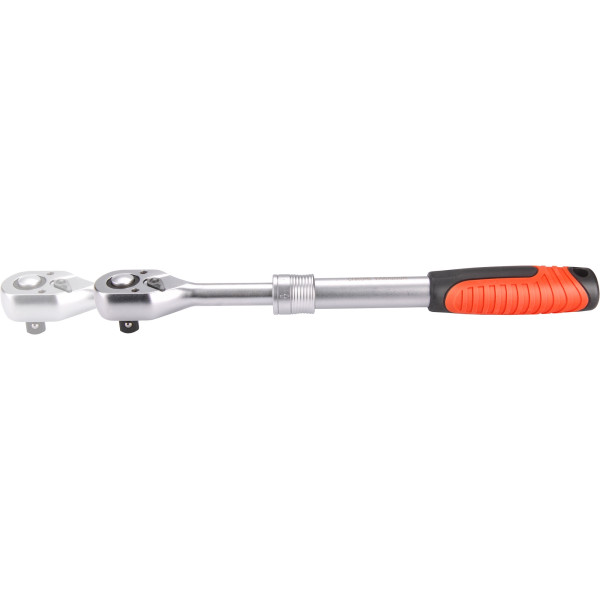 Ráčna teleskopická, 45 zubů, 1/2", L 290-430mm, CrV