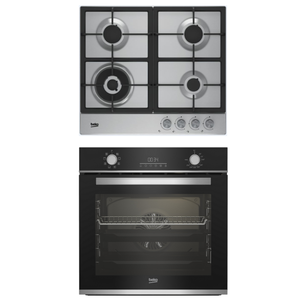Set BEKO BBIM13300XM + HIAW64225SX