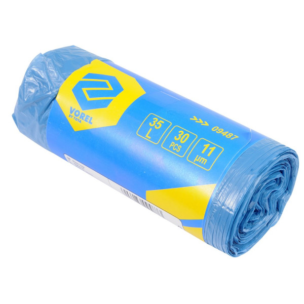 Vorel Pytel na odpad MDPE 35l, 11 um, 30 ks