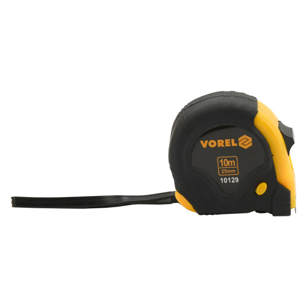 Vorel Metr svinovací 10 m x 25 mm žluto - černý