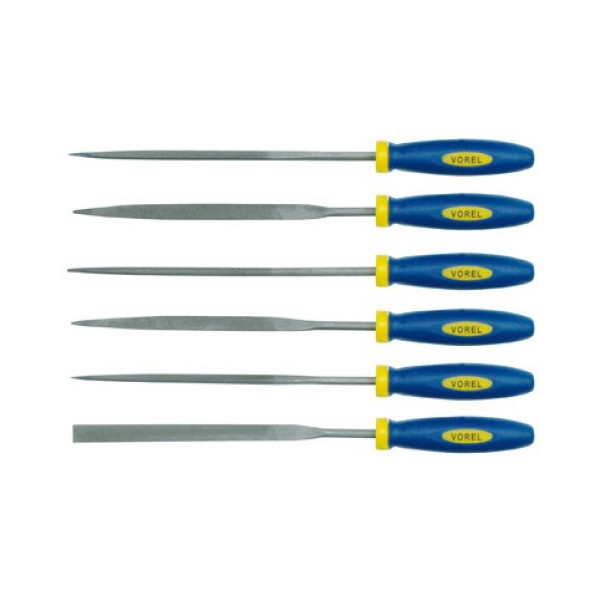 Vorel Sada pilníků jehlových 140 mm 6 ks 