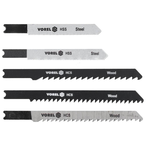 Vorel List do přímočaré pily 4x 105/75 1s76/50 mm 5 ks