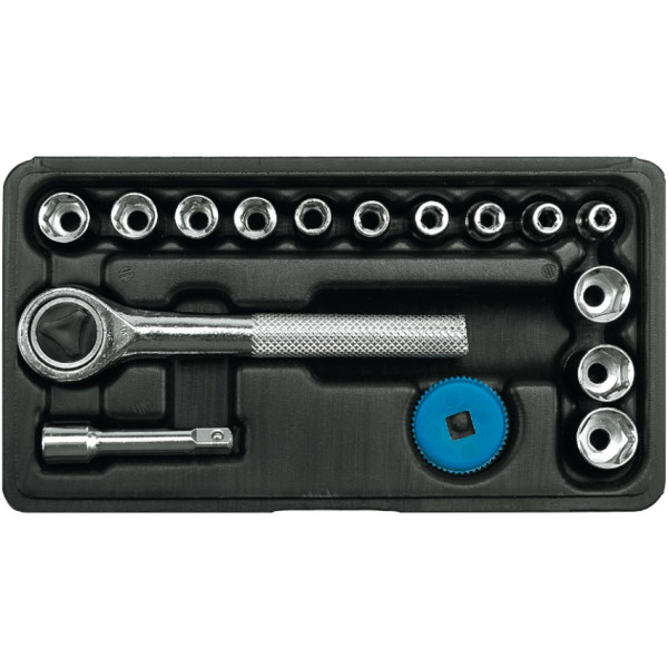 Vorel Gola sada 1/4" 16 ks