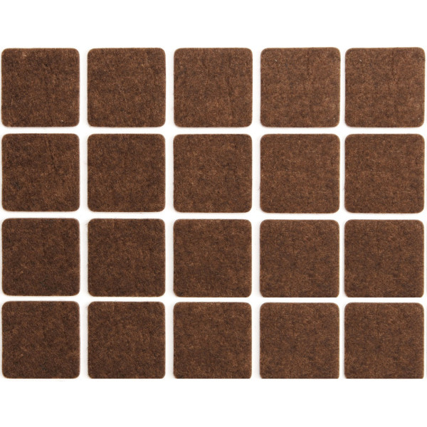 Vorel Podložka samolepící pod nábytek 20 x 20 mm 20 ks