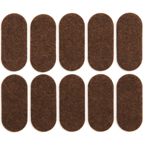 Vorel Podložka samolepící pod nábytek 20 x 45mm 10ks