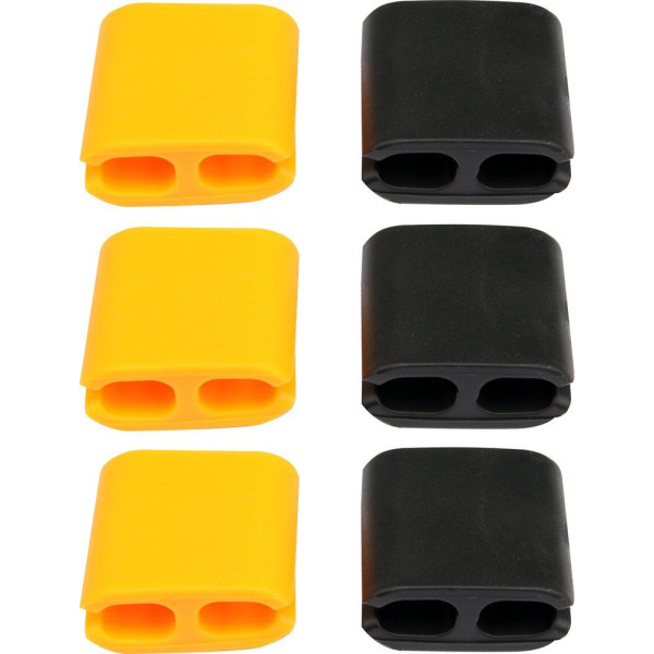 Vorel Spony na kabely TPR,25x25x10mm,6ks