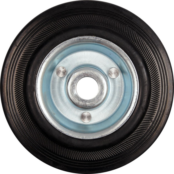 Vorel Kolečko gumové černé 150kg 200/44mm prům.20/25x55mm