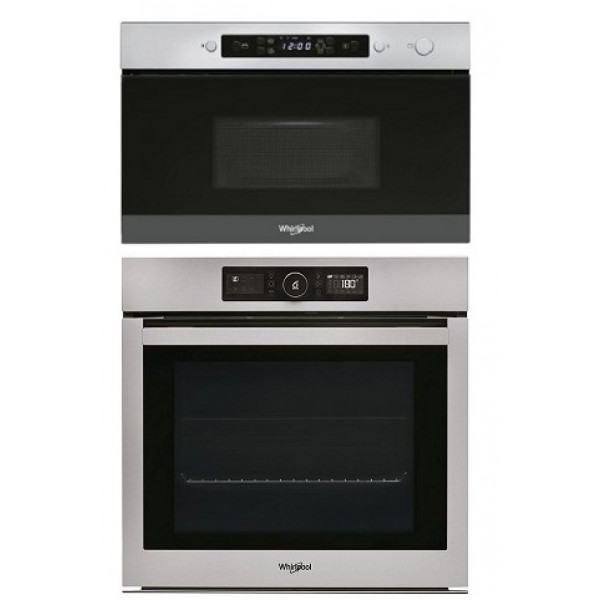 Set WHIRLPOOL OAKZ9 6200 CS IX + AMW 4910 IX + 5 let záruka na motor ventilátoru trouby