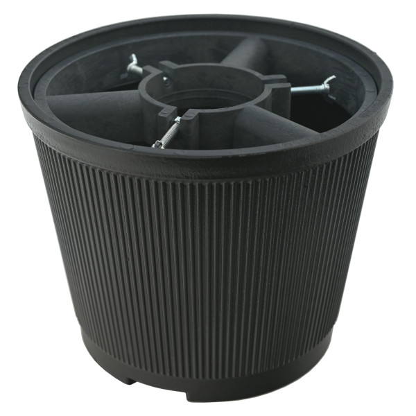 Compass Stojan na vánoční stromek / květináč 10l - šedý