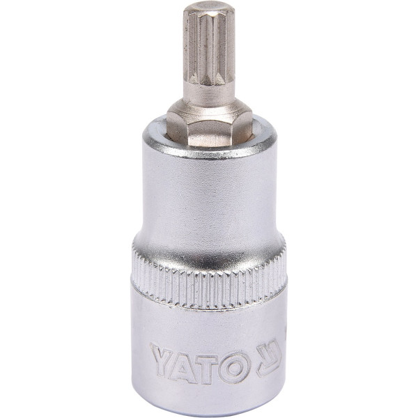 Yato Nástavec 1/2" bit vícezubý M8 55 mm
