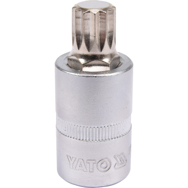 Yato Nástavec 1/2" bit vícezubý M14 55 mm