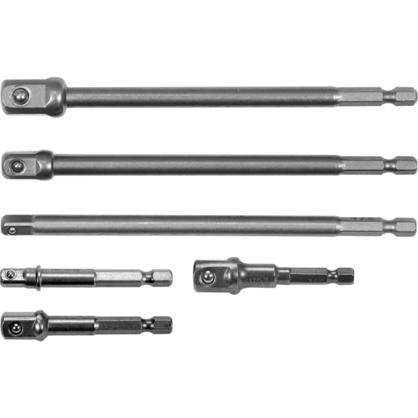 Yato Sada adaptérů do vrtačky HEX 1/4" na gola hlavice 6 ks