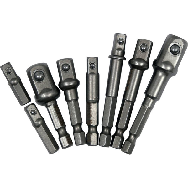 Yato Sada adaptérů do vrtačky HEX 1/4" na gola hlavice 8 ks