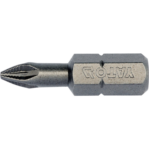Yato Bit křížový 1/4" PZ1 x 25 mm box NON-SLIP 10 ks