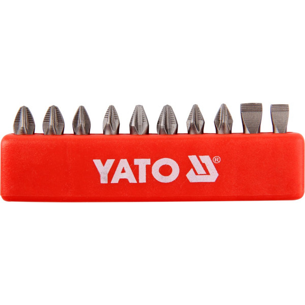 Yato Sada bitů 1/4" 25 mm NON-SLIP 10 ks