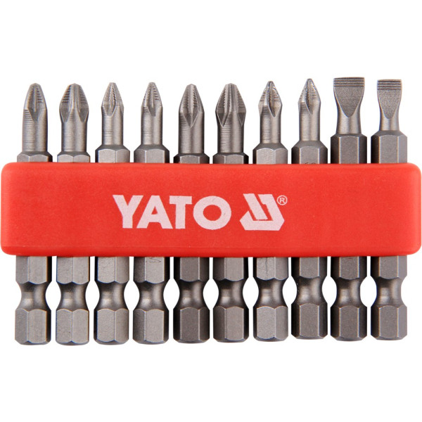 Yato Sada bitů 1/4" 50 mm NON-SLIP 10 ks