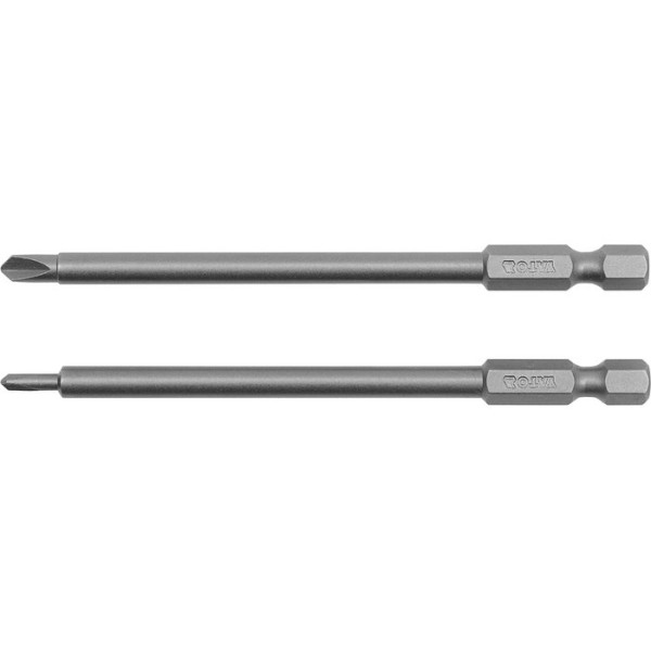 Yato Sada bitů 1/4" 2 ks profil Y L=100 mm #0, #1