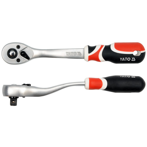 Yato Ráčna 3/8" 200 mm vyhnutá