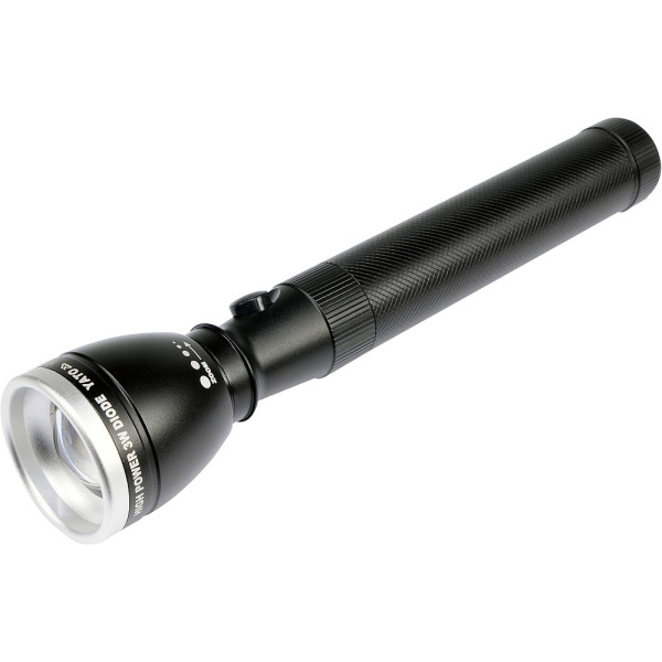 Yato Svítilna BIGGEST voděodolná IP64, fce ZOOM, 130lm, 2xLR14, 228x47mm