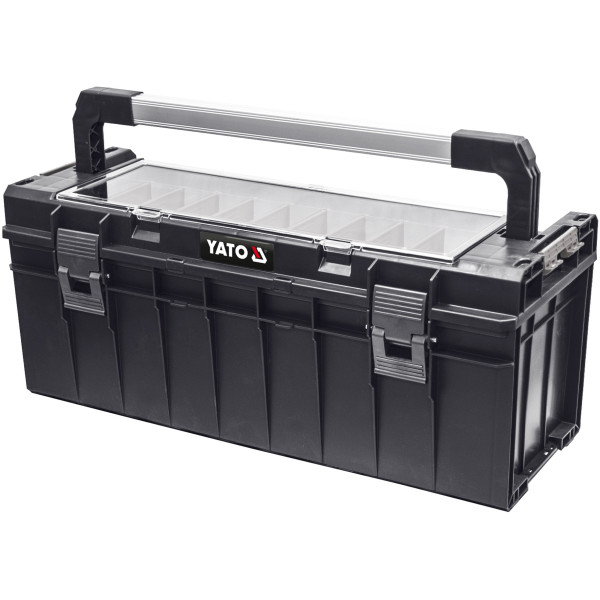 Yato Box na nářadí plastový s organizérem 650x270x272mm