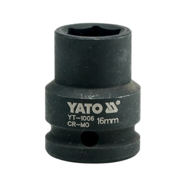 Yato Nástavec 1/2" rázový šestihranný 16 mm CrMo