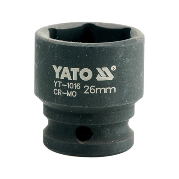 Yato Nástavec 1/2" rázový šestihranný 26 mm CrMo