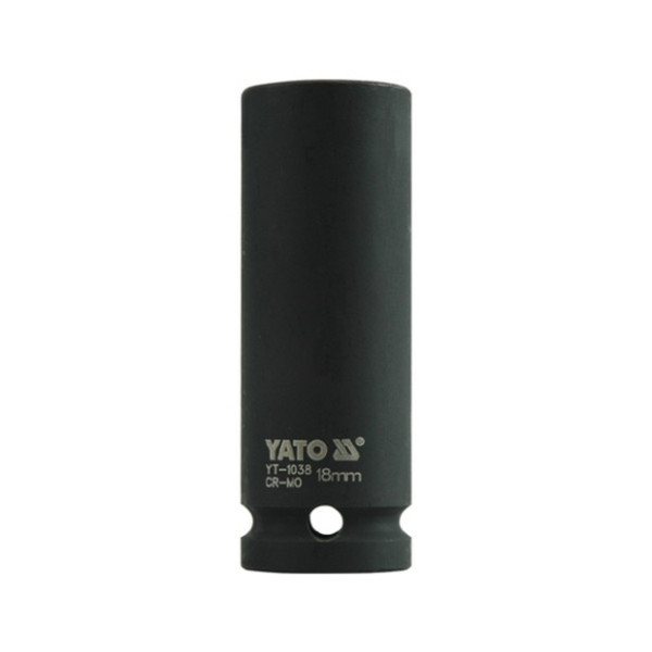 Yato Nástavec 1/2" rázový šestihranný hluboký 18 mm CrMo