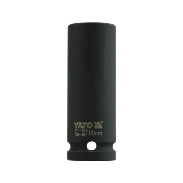 Yato Nástavec 1/2" rázový šestihranný hluboký 19 mm CrMo