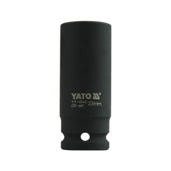 Yato Nástavec 1/2" rázový šestihranný hluboký 23 mm CrMo