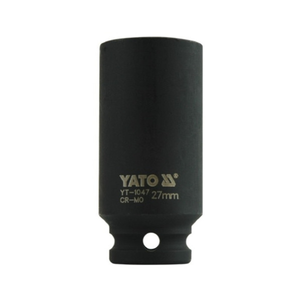 Yato Nástavec 1/2" rázový šestihranný hluboký 27 mm CrMo